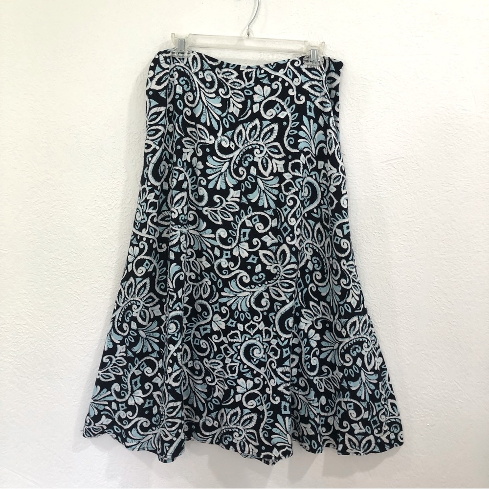 Croft & Barrow A-line Midi Skirt